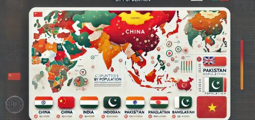 Largest Countries in Asia by Population